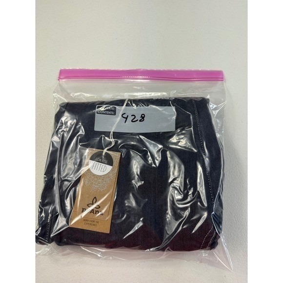 Prana Kara Jean Womens 2 Dark Wash Denim Low Rise Fitted Stretch W4KARA112 - Picture 8 of 12